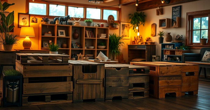 Caixa de madeira pallet: Criatividade e Sustentabilidade