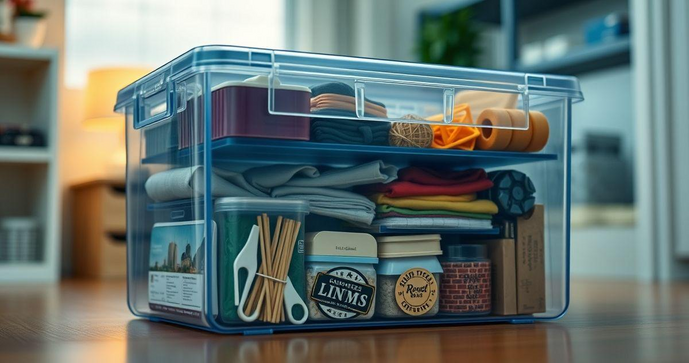 Caixa Divisória Transparente: Organização Eficiente