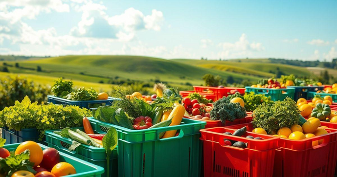 Caixa plástica agrícola: a solução ideal para armazenamento e transporte de produtos rurais