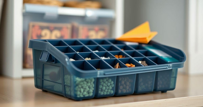 Caixa Plástica com Divisórias: Praticidade e Organização