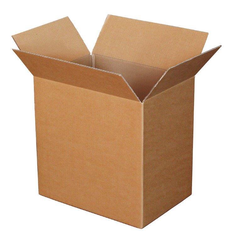 caixa de papelão com colmeia